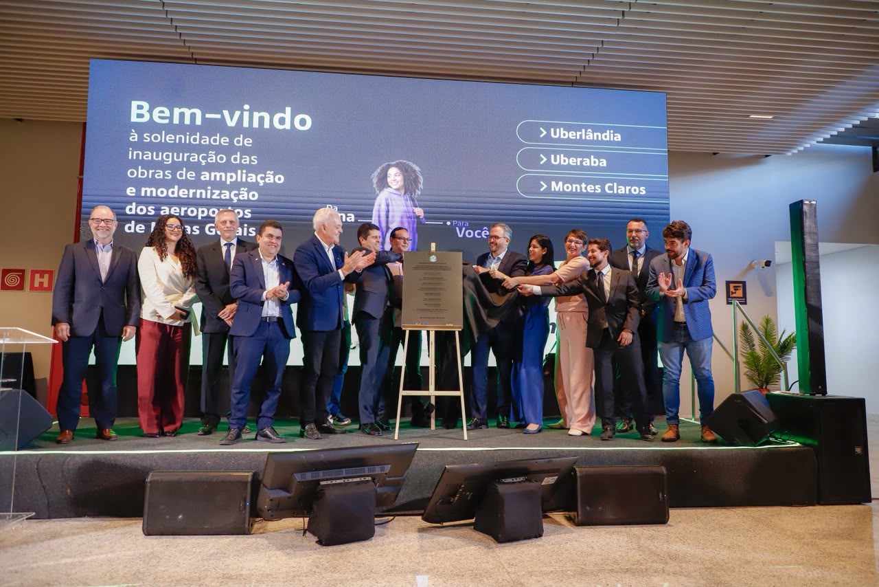 Com R$ 680 milhões de investimentos, obras de modernização dos aeroportos de Uberlândia, Uberaba e Montes Claros são entregues — Agência Gov