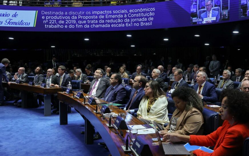 Empresários atacam PEC 6×1 no Senado; sindicatos e governo defendem