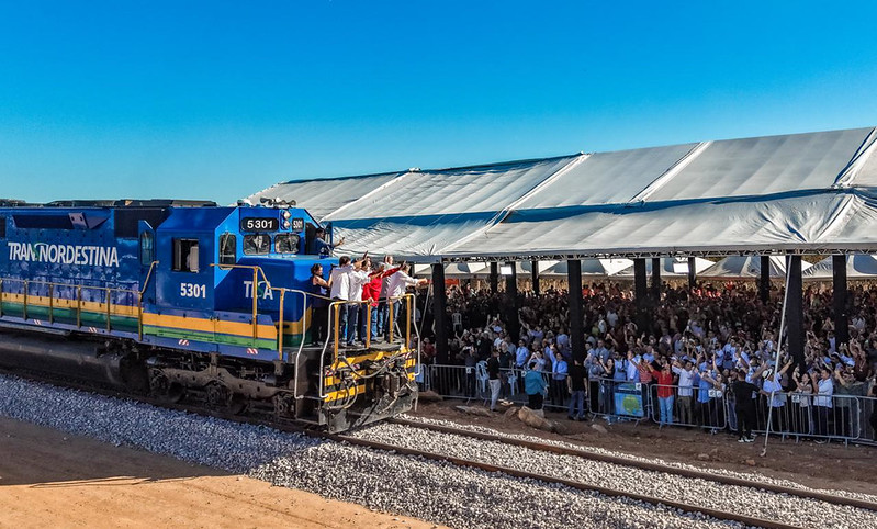 Sudene gere fundo que impulsiona obras da Ferrovia Transnordestina — Agência Gov