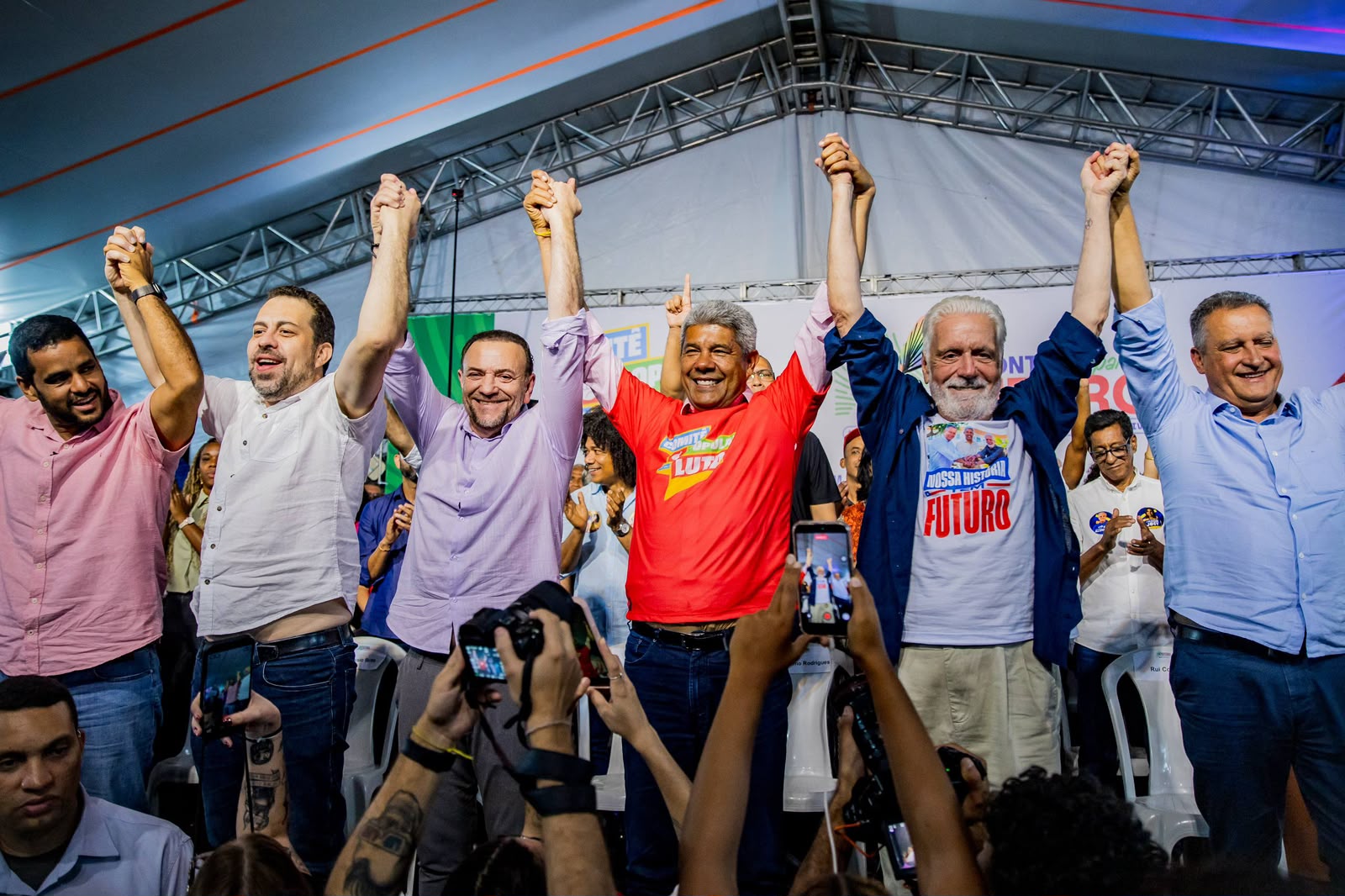 Tássio Brito destaca protagonismo da Bahia no lançamento do Comitê Popular da campanha de Lula - PT