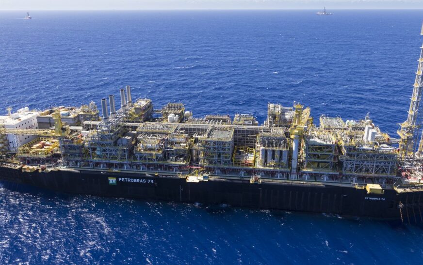 Campo de Búzios, da Petrobras, bate recordes de exportação de gás