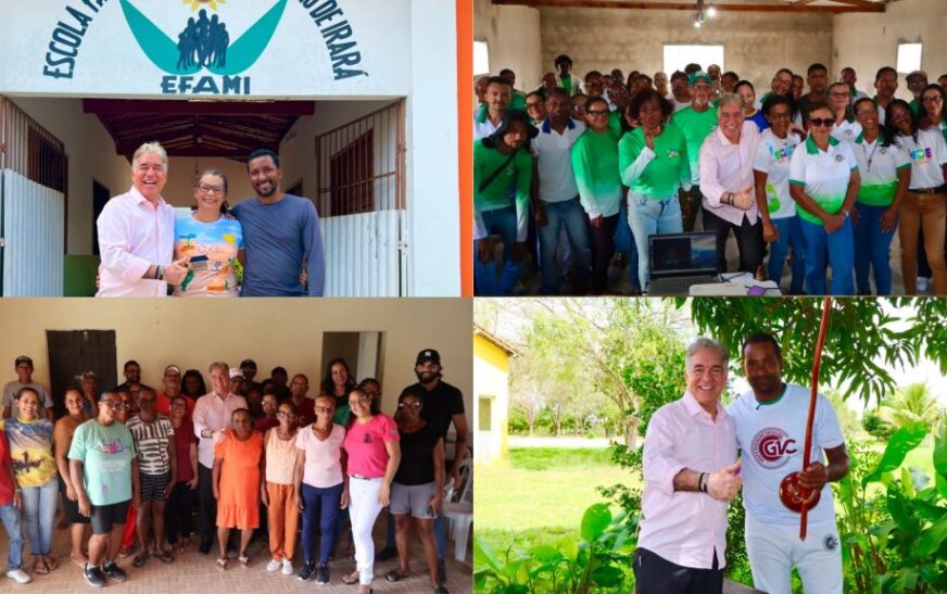Em Irará, Zé Neto defende o fim da escala 6×1 e reforça compromisso com saúde, educação do campo e cultura popular – Zé Neto