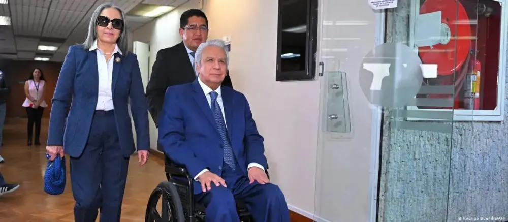 Ex-presidente do Equador condenado a 5 anos por corrupção