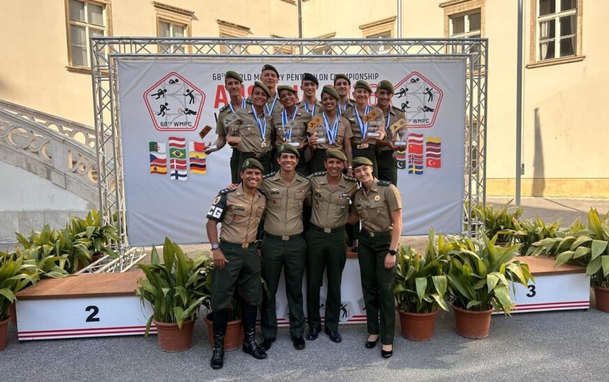 Pentatlo Militar do Exército Brasileiro é campeão mundial em disputa na Áustria — Agência Gov