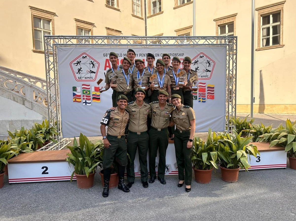 Pentatlo Militar do Exército Brasileiro é campeão mundial em disputa na Áustria — Agência Gov