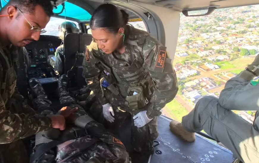 Estágio capacita militares em procedimentos emergenciais de saúde em combate — Agência Gov