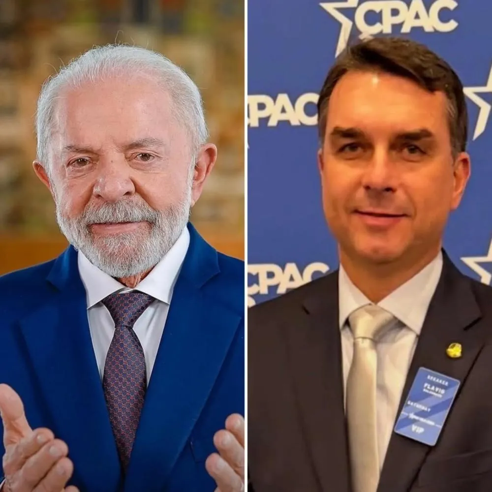 Gerp aponta Flávio com 50% contra 43% de Lula no segundo turno