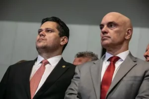 Mensagens mostram proximidade entre Alcolumbre e Vorcaro