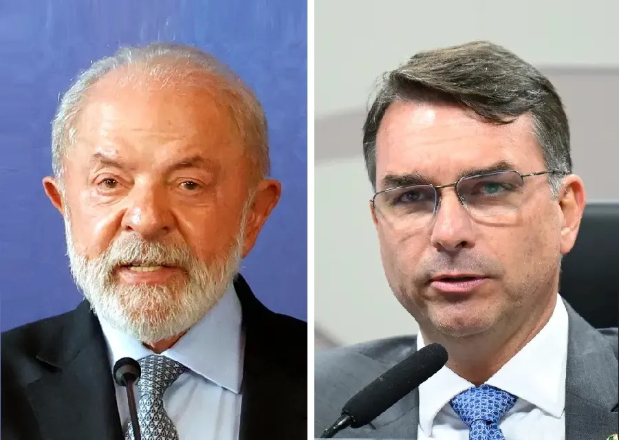 Pesquisa Veritá mostra Flávio Bolsonaro e Lula em empate no 1º turno