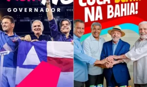 Quaest aponta ACM Neto à frente de Jerônimo na corrida pelo governo da Bahia