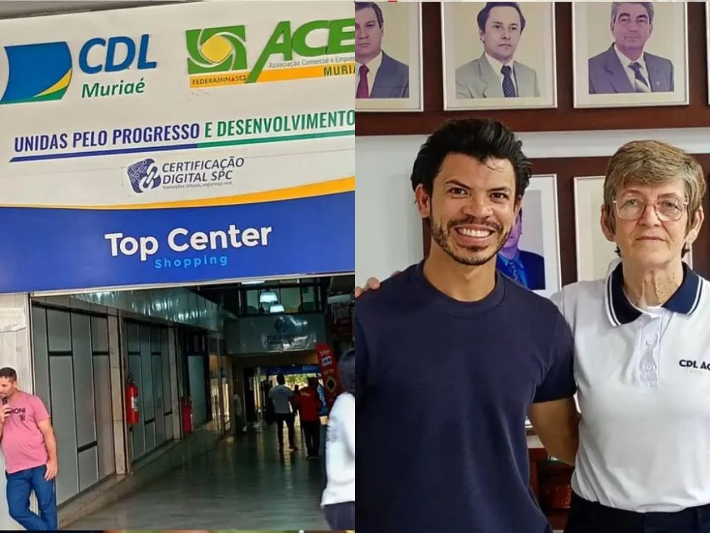 Representante da CDL de Ipiaú realiza visita institucional à CDL ACE de Muriaé