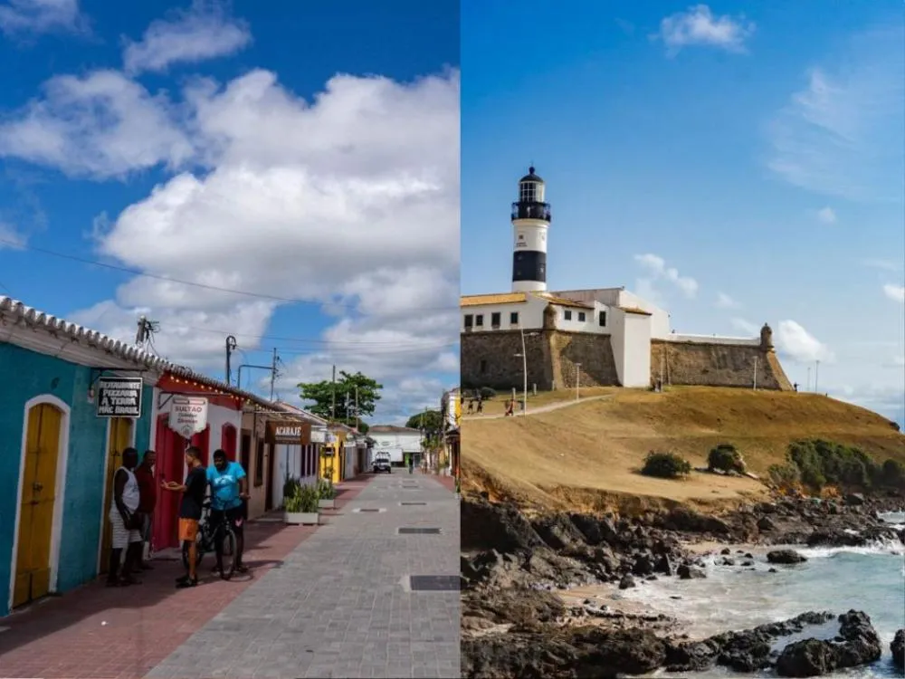 Salvador e Porto Seguro estão entre os destinos mais vendidos no primeiro semestre de 2026, segundo Boletim Braztoa