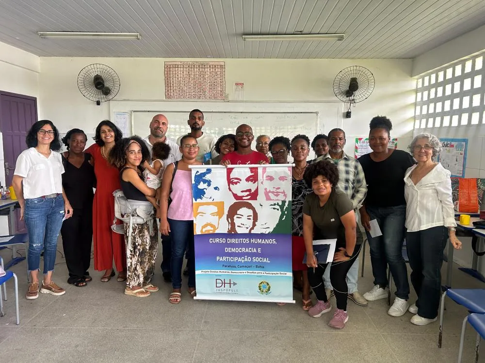 Segurança pública e Direitos Humanos foram tema do 5º encontro do curso de participação social em Camaçari