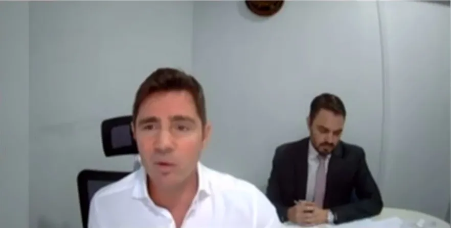 “Vou até o fim com isso”, disse Daniel Vorcaro
