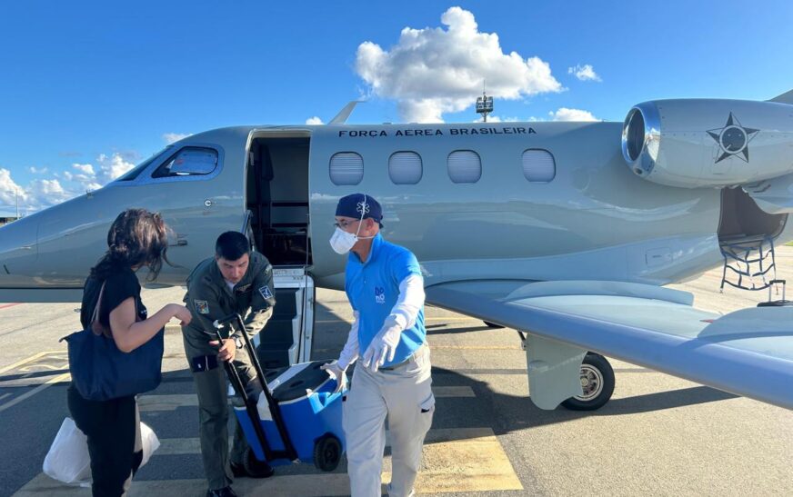 a rede aérea que transporta órgãos para salvar vidas — Agência Gov