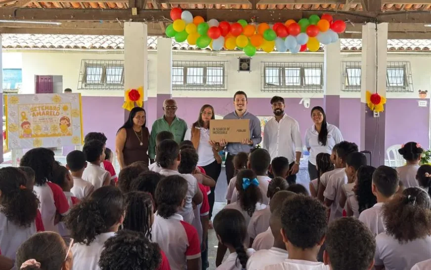 Ação Braskem de Educação Ambiental recolhe mais de 5 toneladas de resíduos durante gincana entre escolas de Camaçari