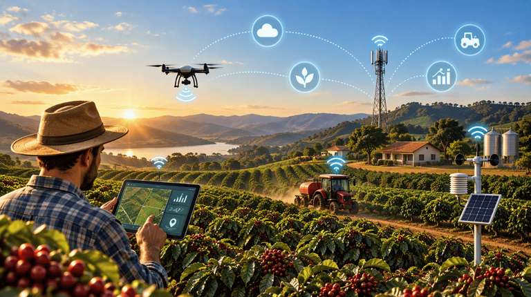 Conectividade fortalece a produção rural ao permitir uso de novas tecnologias e acesso a informações mais precisas — Agência Gov